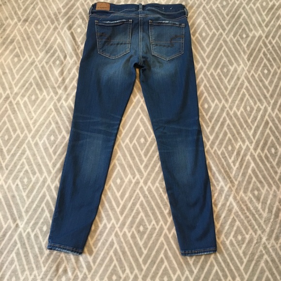 EUC AE Medium-Dark Wash Skinny Jeans - Picture 6 of 7